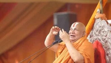 जगद्गुरु रामभद्राचार्य बयान, रामभद्राचार्य संभल खबर, पश्चिम बंगाल बाबरी मस्जिद विवाद, ममता बनर्जी पर हमला, श्रीकल्कि धाम संभल, Babri Masjid issue Bengal, Rambhadracharya on Mamata Banerjee, Political controversy Sambhal, UP Political News, West Bengal politics, जगद्गुरु रामभद्राचार्य संभल कार्यक्रम फोटो, संभल श्रीकल्कि धाम इवेंट, Ram bhadracharya Sambhal event image, Babri Masjid Bengal controversy image, Mamata Banerjee political reaction photo, #JagadguruRambhadracharya, #SambhalNews, #BabriMasjidIssue, #MamataBanerjee, #WestBengalPolitics, #UPNews, #PoliticalStatement, #KalkiDham, #HindiNews, #BreakingNews,