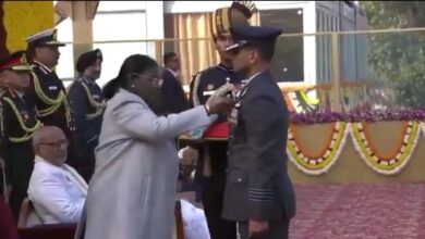 Shubhanshu Shukla Ashok Chakra, शुभांशु शुक्ला अशोक चक्र, Ashok Chakra Award 2026, Indian Astronaut Ashok Chakra, President Droupadi Murmu Awards, Space Mission Hero India, Indian Air Force Astronaut, National Bravery Award India, Defence News India, Space News India,शुभांशु शुक्ला अशोक चक्र सम्मान, राष्ट्रपति द्रौपदी मुर्मू पुरस्कार समारोह, Indian Astronaut Ashok Chakra Image, Shubhanshu Shukla Award Photo, Space Mission Bravery India, Defence Award Ceremony Image,#AshokChakra #ShubhanshuShukla #IndianAstronaut #DefenceNews #SpaceMission #PresidentOfIndia #NationalBravery #RepublicDay2026 #GoogleDiscover