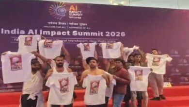 AI समिट में यूथ कांग्रेस कार्यकर्ताओं का विरोध-प्रदर्शन, AI Impact Summit 2026 दिल्ली, भारत मंडपम प्रगति मैदान, पीएम मोदी विरोध प्रदर्शन, इंडियन यूथ कांग्रेस समाचार, Rahul Gandhi AI Summit statement, Delhi Political Protest News, Narendra Modi AI Summit 2026, Mallikarjun Kharge statement, New Delhi Political Controversy,भारत मंडपम दिल्ली फोटो, AI Summit Protest Video, यूथ कांग्रेस प्रदर्शन, दिल्ली पुलिस हिरासत, पीएम मोदी विरोध नारे, AI Impact Summit Delhi 2026 images, Youth Congress Protest Delhi, Political Protest at Pragati Maidan,नई दिल्ली राजनीतिक खबर, दिल्ली जिला विरोध प्रदर्शन, भारत मंडपम इवेंट समाचार, AI Impact Summit 2026 विवाद, प्रधानमंत्री नरेंद्र मोदी कार्यक्रम, Indian Youth Congress Protest News Delhi, Delhi Police Action Protest, Rahul Gandhi AI Summit Comment, Mallikarjun Kharge Statement AI Event, Technology Summit Political Controversy India,
