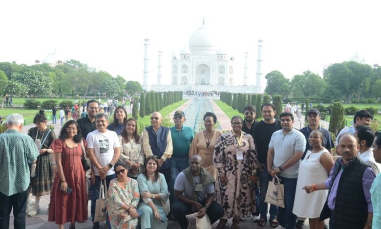 BRICS India 2026, BRICS Summit Agra, Taj Mahal Visit by BRICS Delegates, UP MSME Growth, Yogi Government MSME Policy, ODOP Scheme Uttar Pradesh, Agra News, BRICS Working Group Meeting, MSME Forum India, Bhupendra Singh Chaudhary, Jitan Ram Manjhi, Uttar Pradesh Export Growth, BRICS Investment Opportunities, Taj Mahal Tourism, Agra Tourism News,ताजमहल, ब्रिक्स प्रतिनिधि, आगरा सम्मेलन, MSME फोरम, योगी सरकार, उत्तर प्रदेश विकास मॉडल, ओडीओपी योजना, विदेशी मेहमान, निवेश सम्मेलन, आगरा पर्यटन, ताजमहल भ्रमण, ब्रिक्स देशों की बैठक,Taj Mahal, BRICS Delegates, Agra Convention, MSME Forum, Uttar Pradesh Development Model, Yogi Adityanath Government, ODOP Scheme, Foreign Delegates, Investment Summit, Agra Tourism, BRICS Meeting, Taj Mahal Visit,#BRICSIndia2026 #AgraNews #TajMahal #BRICSSummit #MSME #UPMSME #YogiGovernment #ODOP #AgraTourism #UttarPradesh #Investment #Export #BusinessNews #IndiaGrowth #BRICSDelegates,