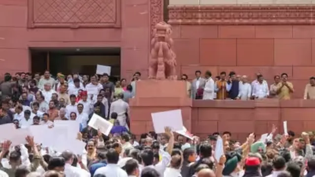 NEET Paper Leak Protest, Dharmendra Pradhan Resignation, Opposition Demands PM Modi Apology, Rahul Gandhi Letter To Amit Shah, Public Examination Amendment Bill 2026, NEET Scam News, Student Protest India, Modi Government Education Policy,NEET paper leak latest news, Dharmendra Pradhan resignation latest update, Rahul Gandhi Amit Shah letter NEET protest, PM Modi apology demand opposition, paper leak bill 2026 India, NEET protest parliament news,